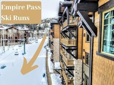 Empire Village Condos Ski Access